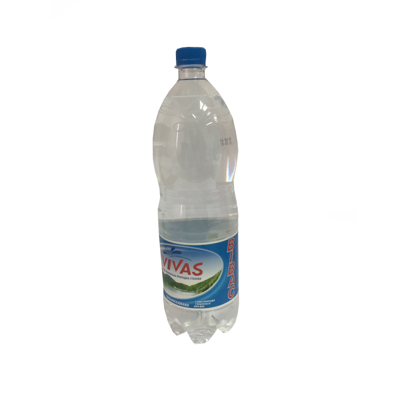 Вода мінеральна ВІВАС, сильногазована, 1,5л